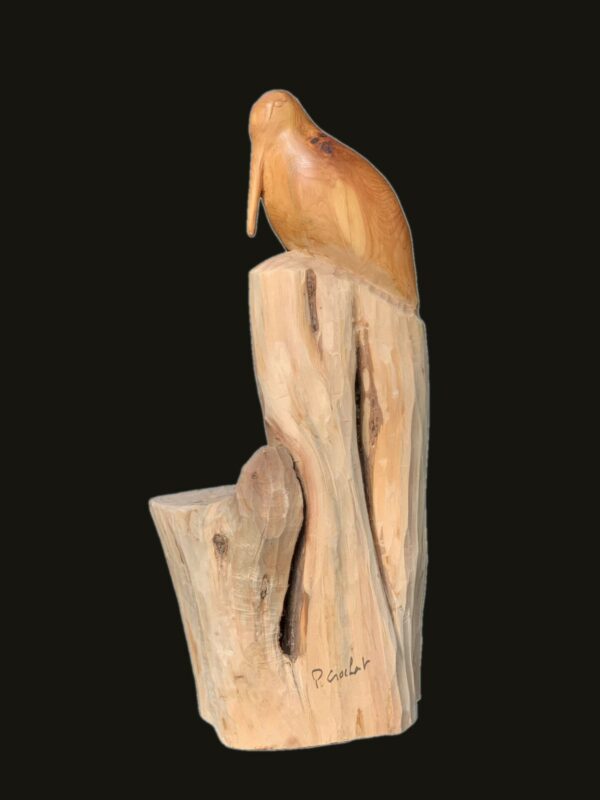 “Bécasse”, sculpture de Paul Crochat