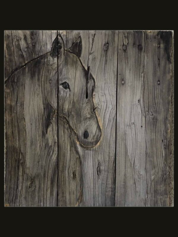 “Cheval”, sculpture de Paul Crochat