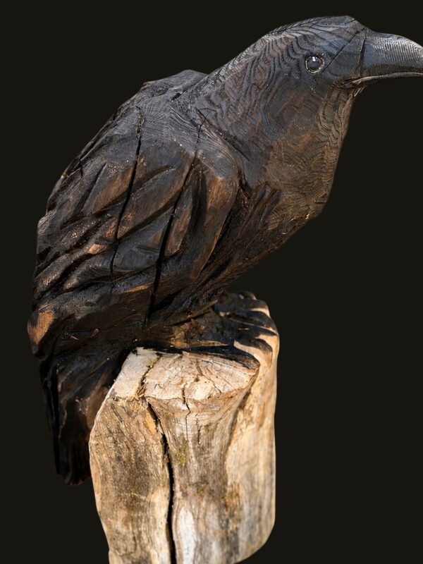 Le veilleur — sculpture de Paul Crochat