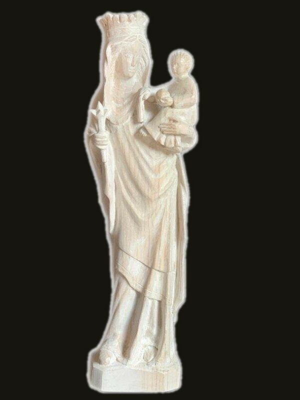 “ND de Paris”, sculpture de Paul Crochat
