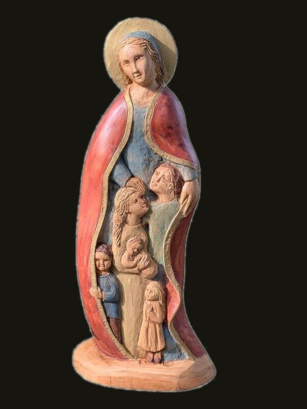 “ND de la famille”, sculpture de Paul Crochat