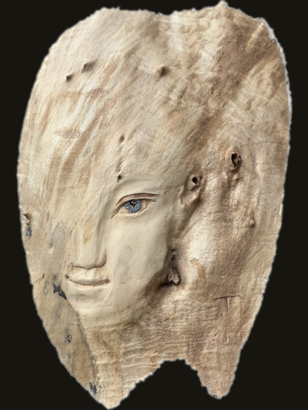 “Wood Spirit”, sculpture de Paul Crochat