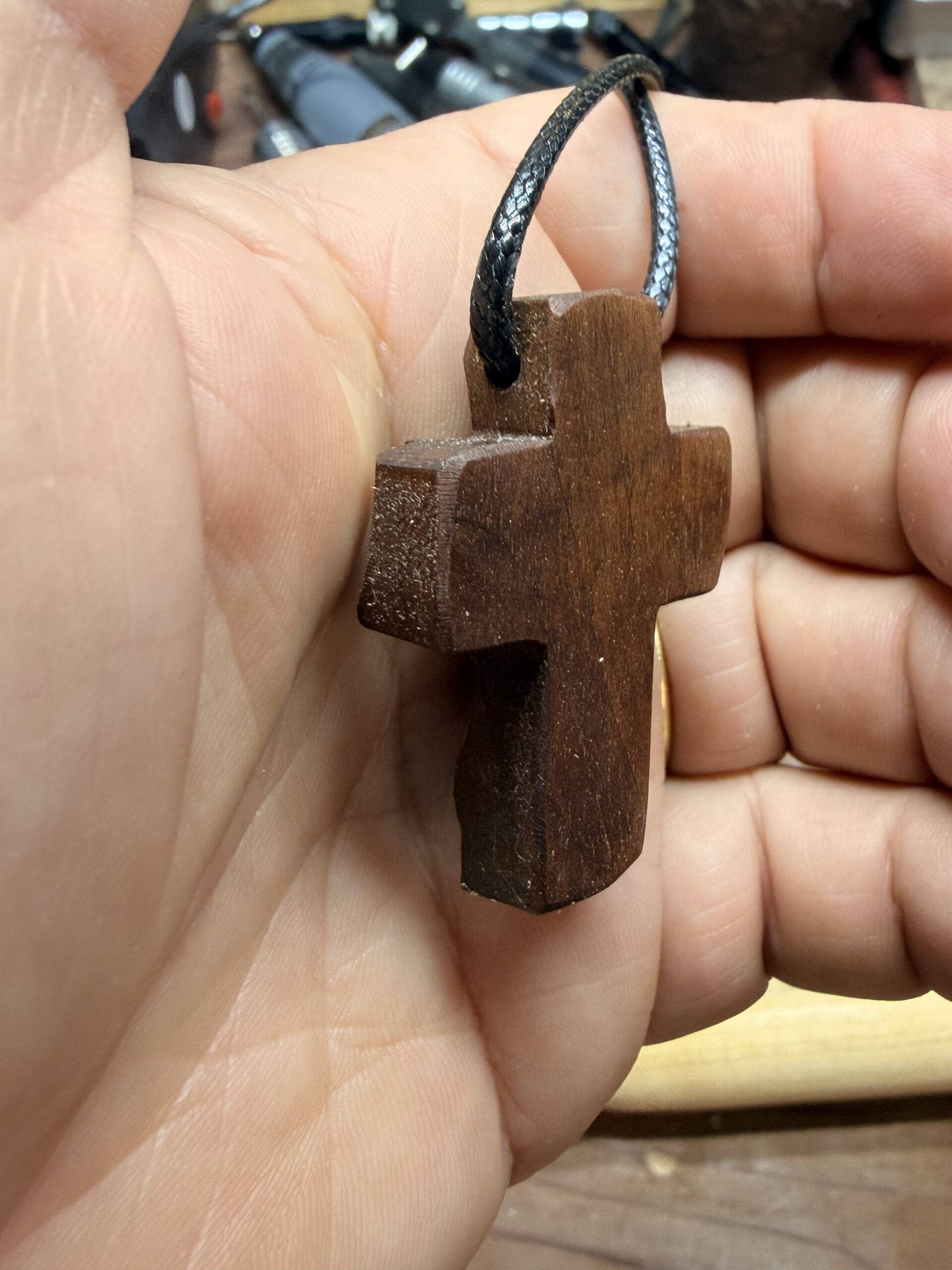 Pendentif croix visage du Christ – Image 5