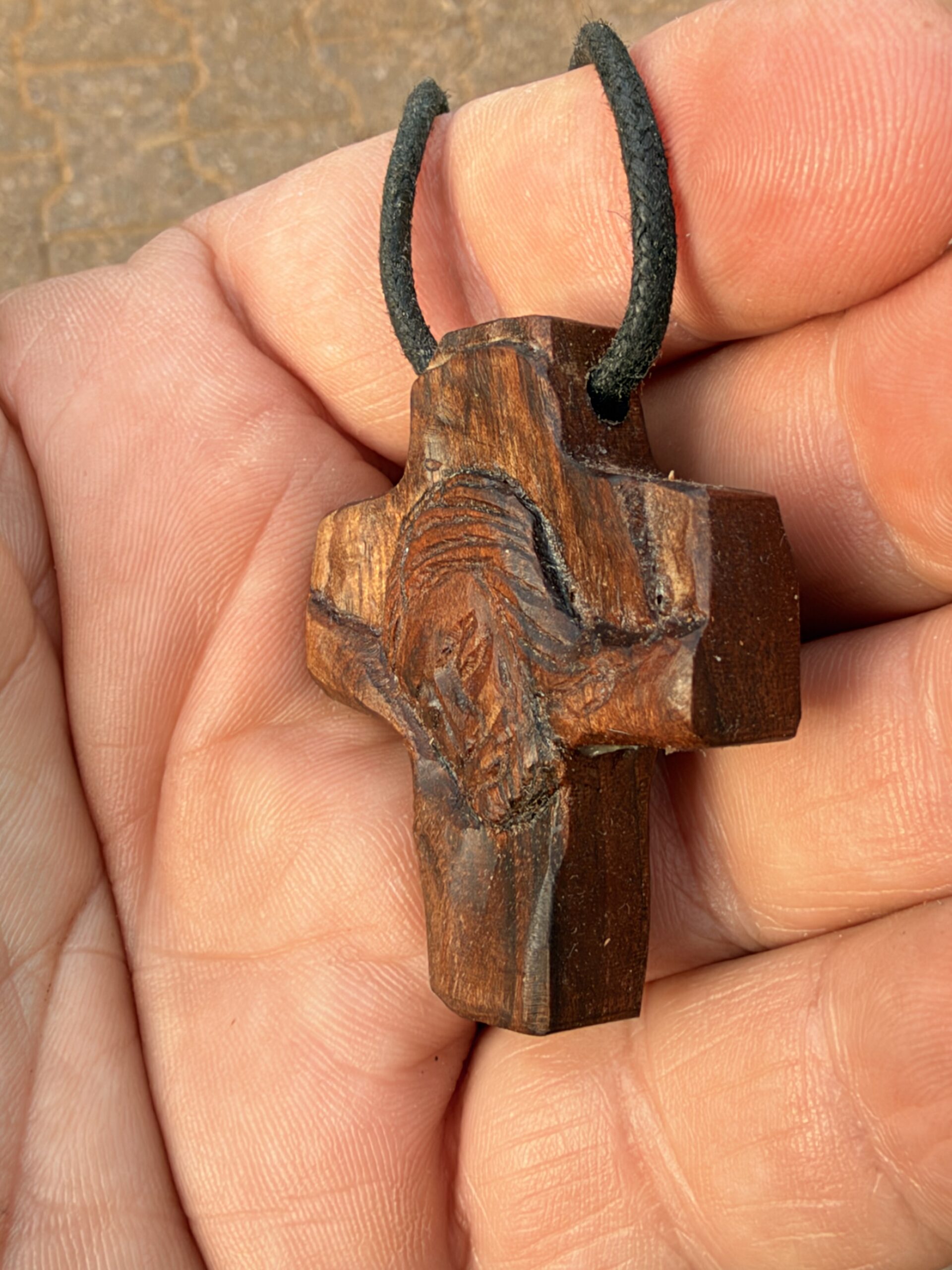 Croix pendentif visage du Christ – Image 4
