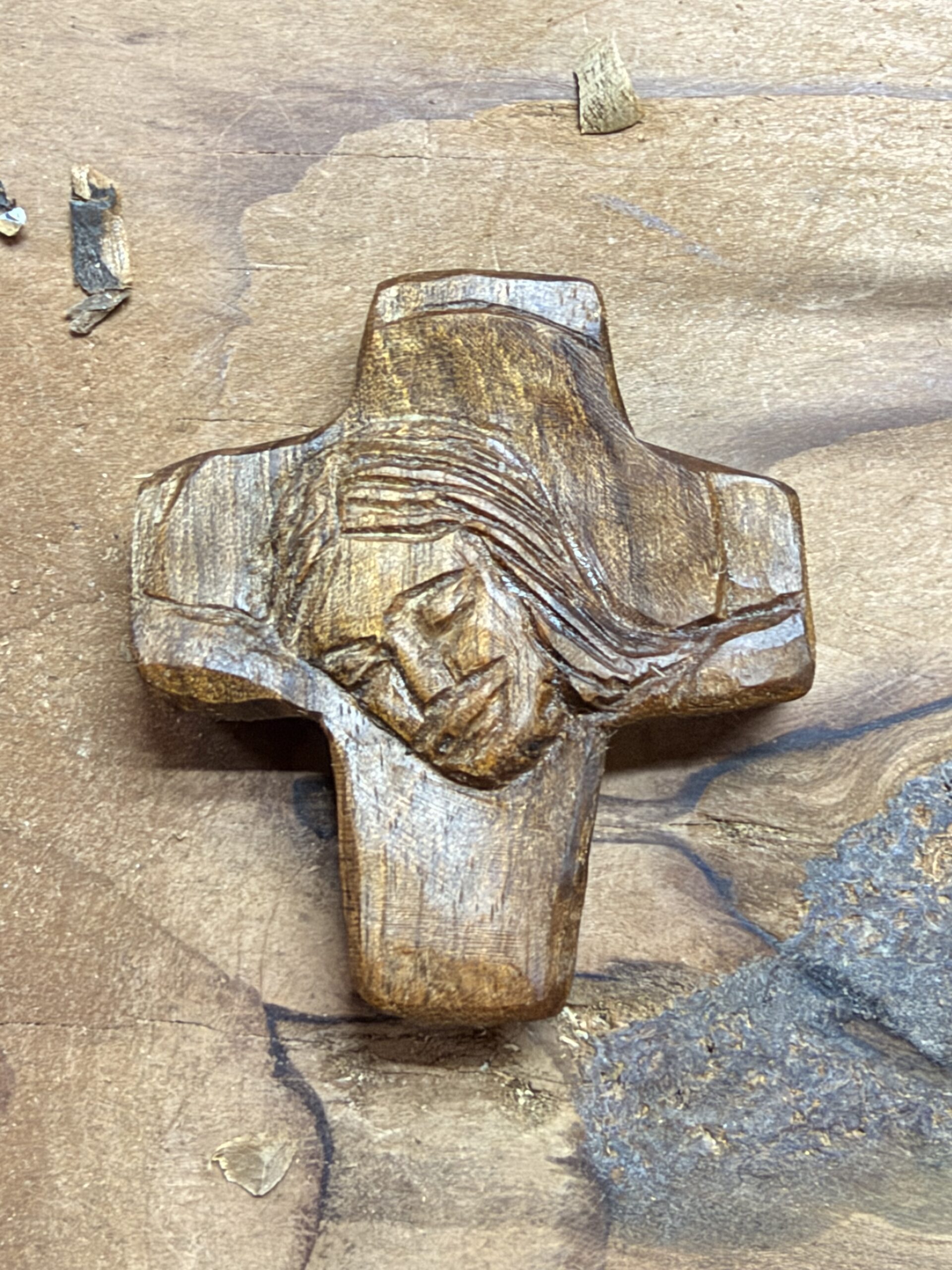 Croix pendentif visage du Christ – Image 5
